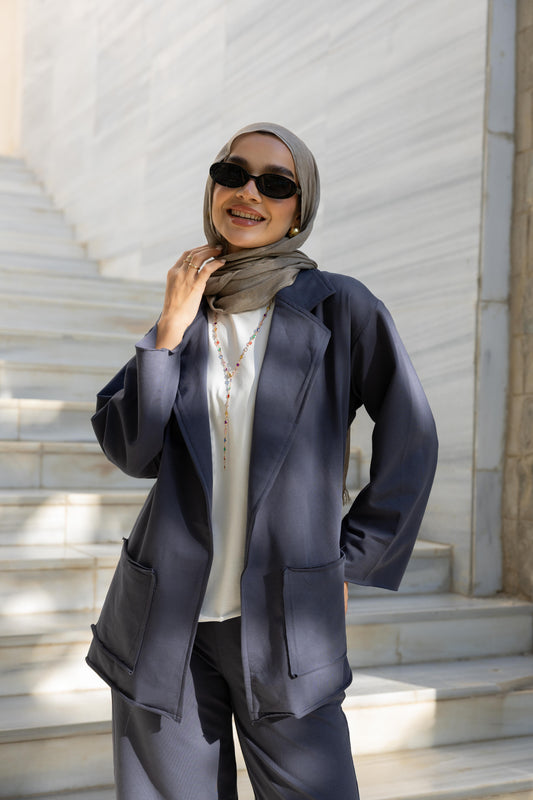 Navy autumn set (3 pieces)