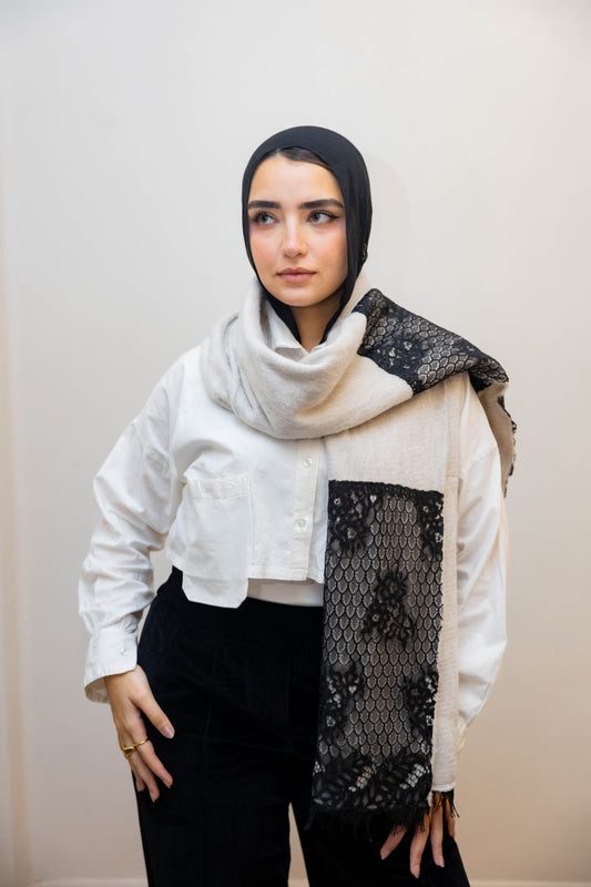 Wool & Lace Scarf