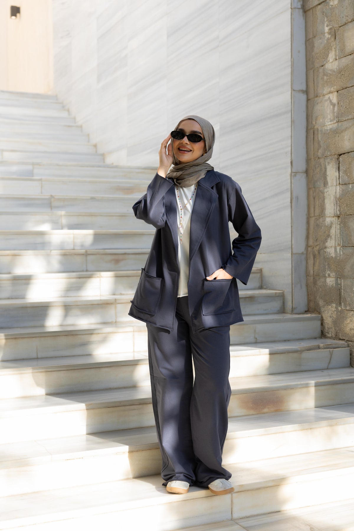 Navy autumn set (3 pieces)