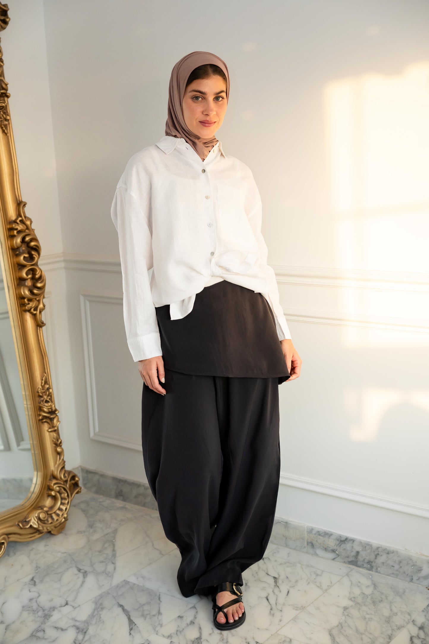 Black Skirt pants