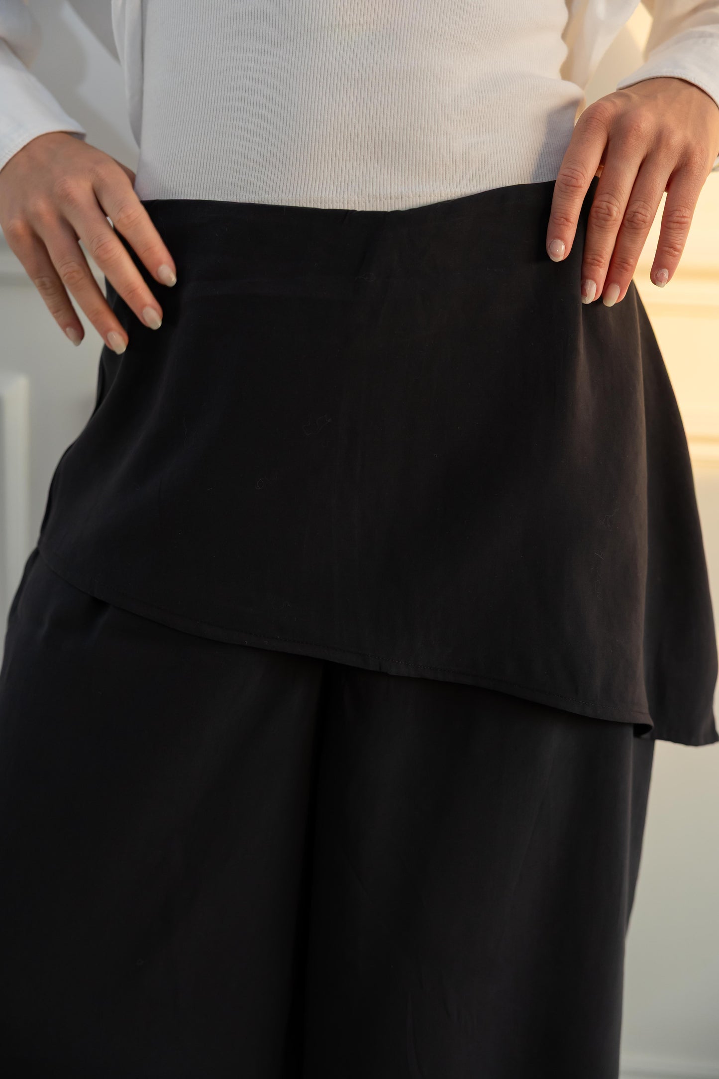 Black Skirt pants