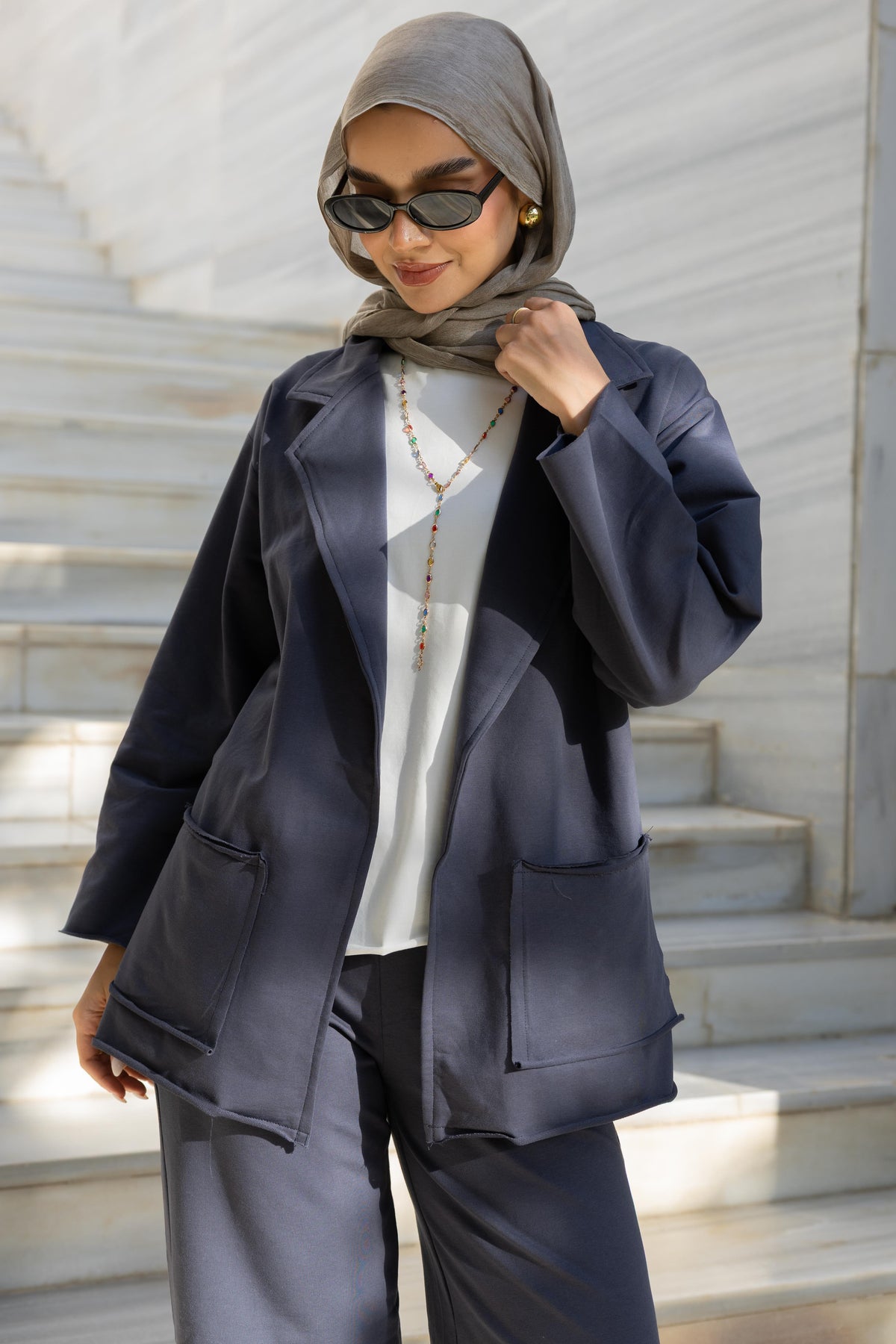 Navy autumn set (3 pieces)