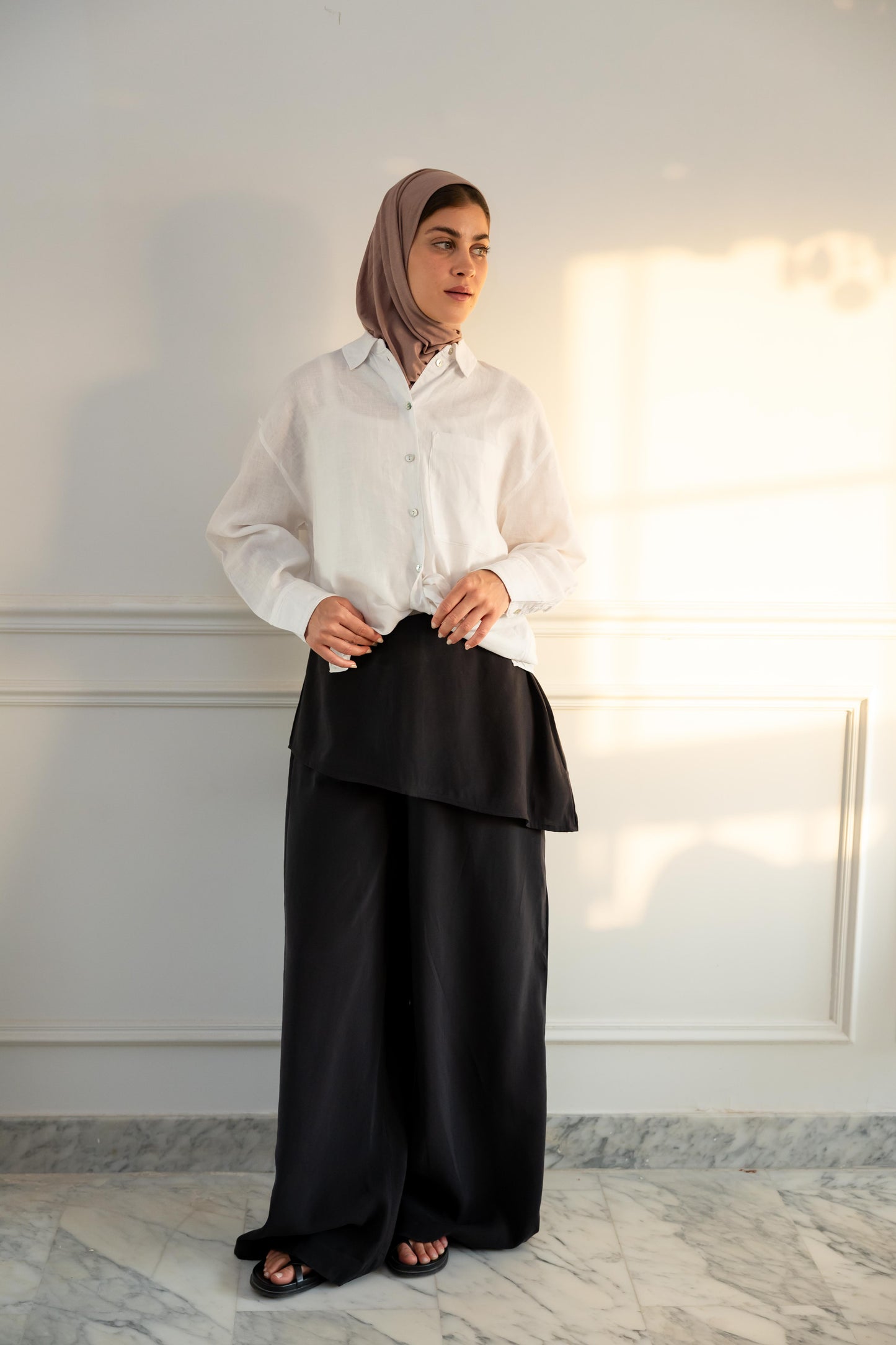Black Skirt pants
