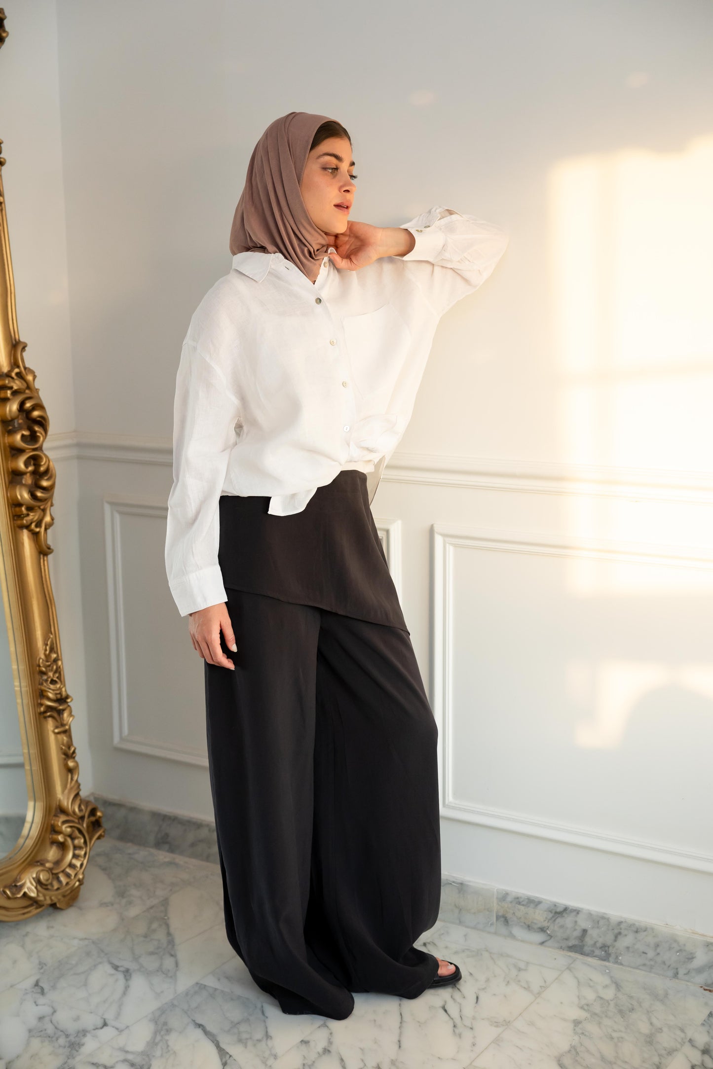Black Skirt pants