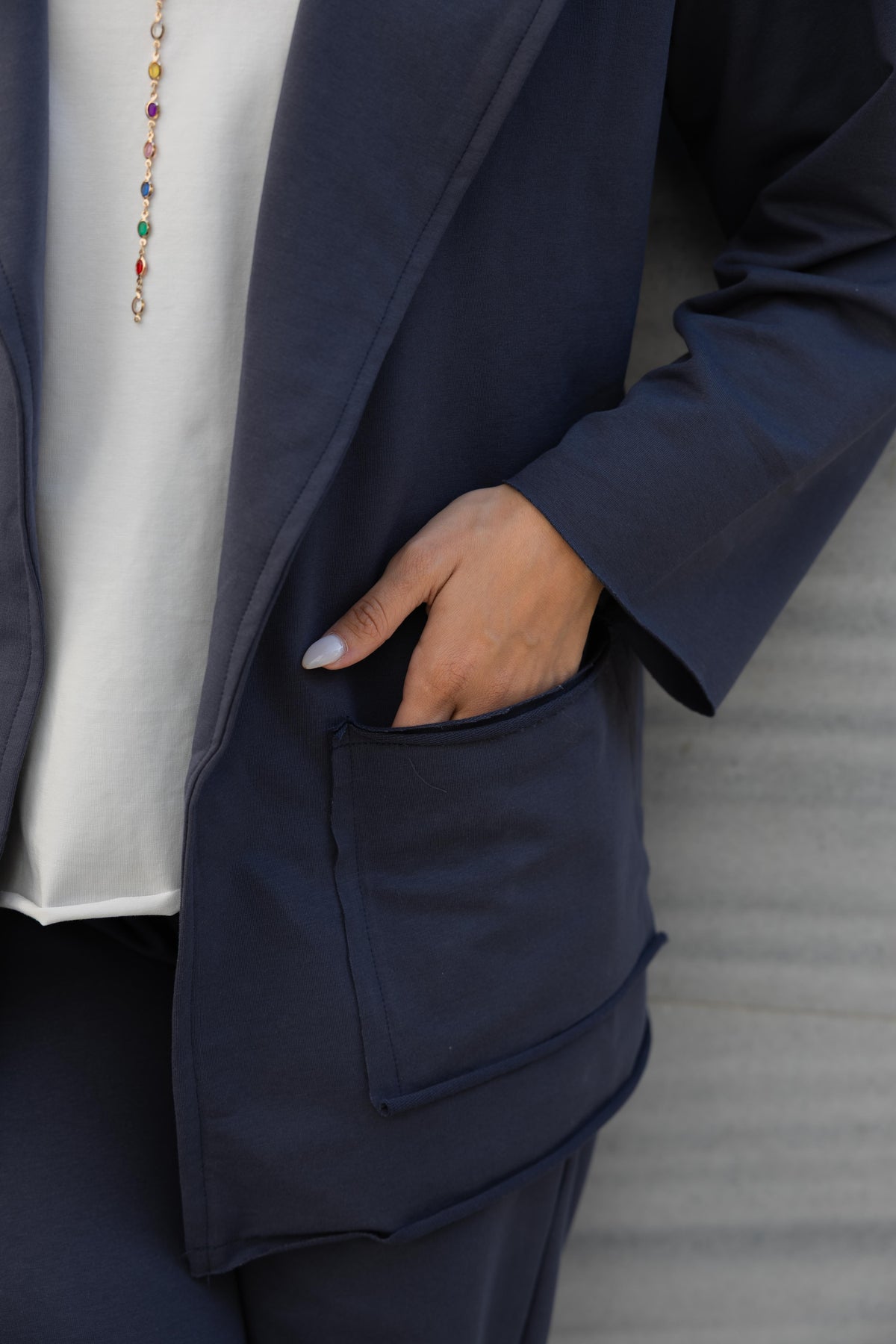 Navy autumn set (3 pieces)