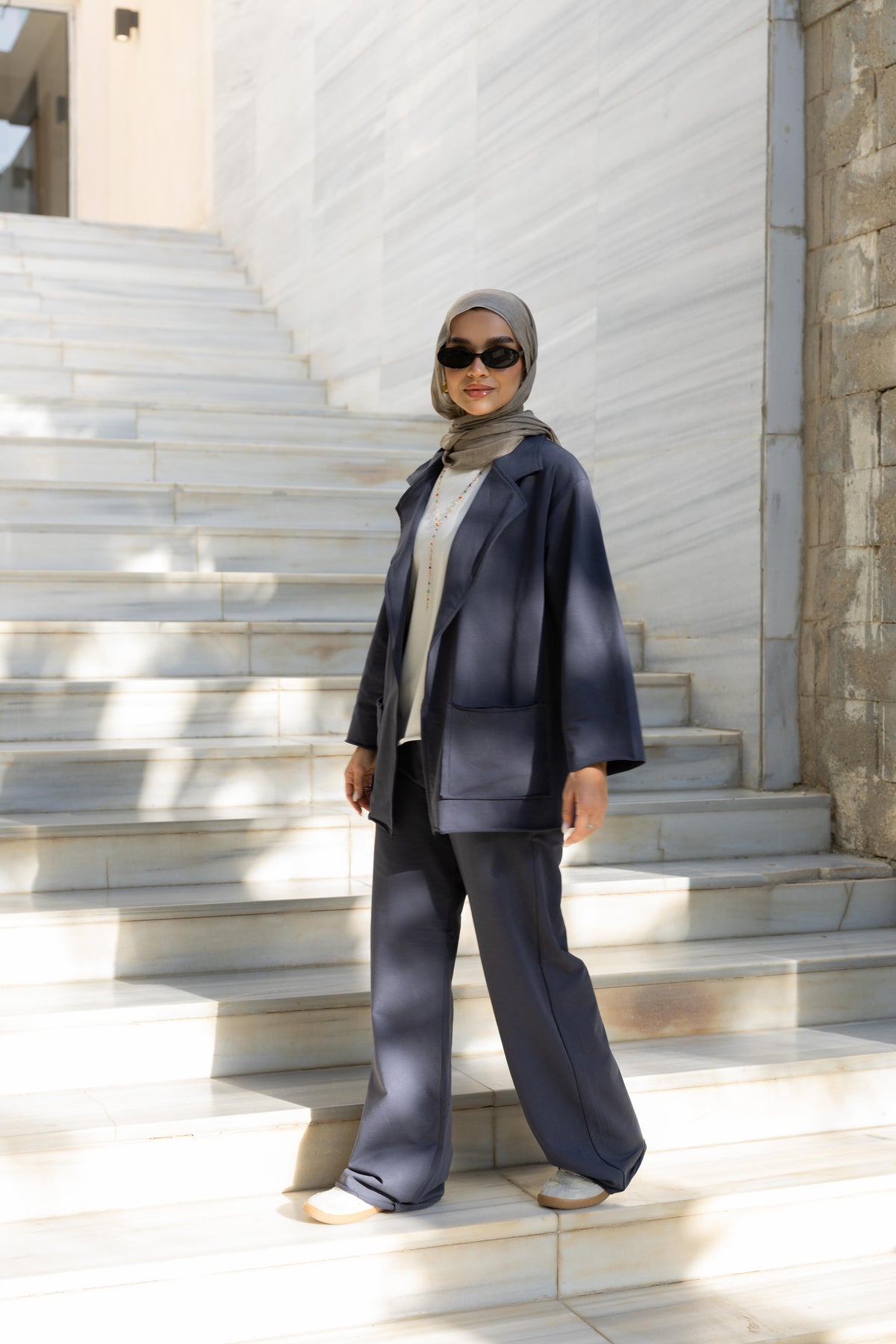 Navy autumn set (3 pieces)